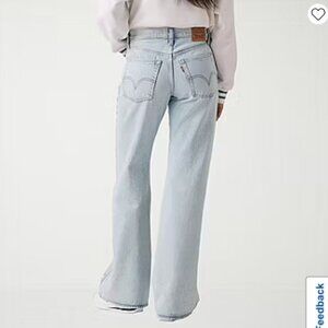 Levi's middy loose boot jean